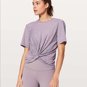 Lululemon Crescent Short Sleeve Tee sz S
